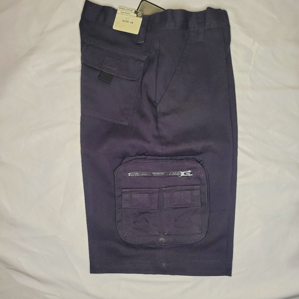 Ringo Sport Navy Blue Cargo Division shorts